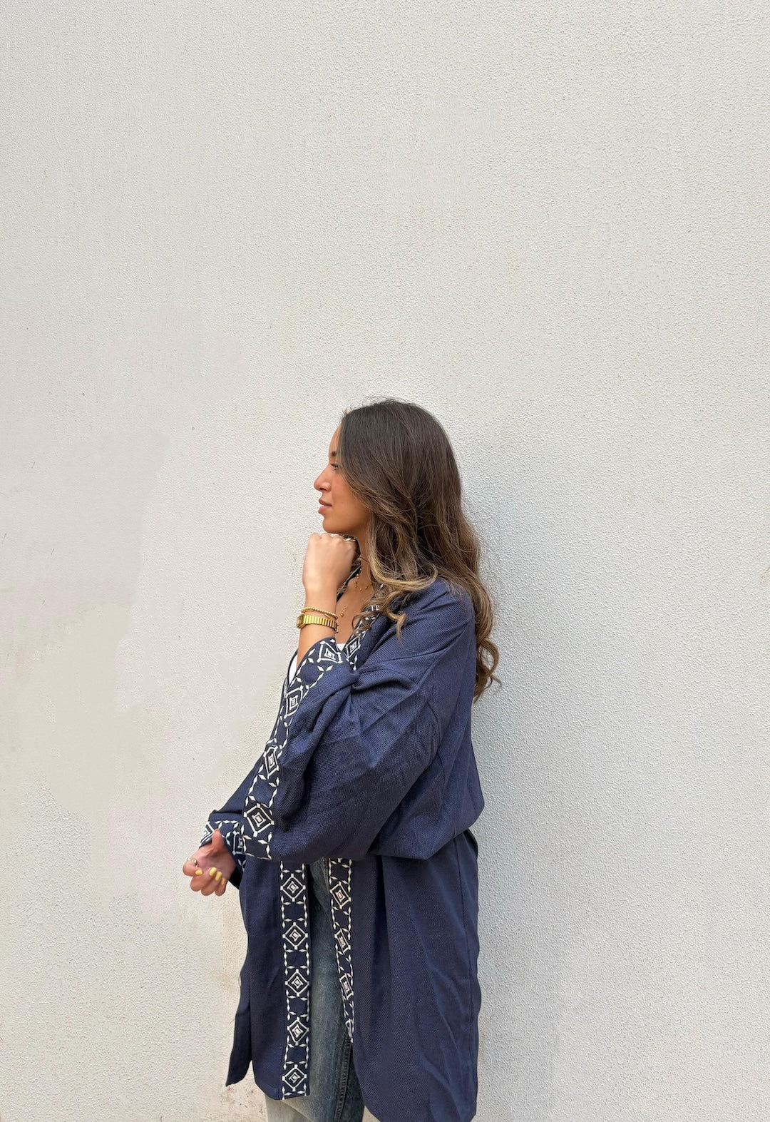 Image of Storyteller Embroidered Kimono